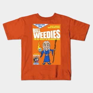 Bill Weedies: The Breakfast of Necromancers Without Your Head Monster Cereal Kids T-Shirt